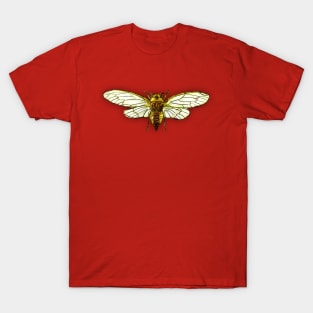 Bugs-1 Cicada Grasshopper T-Shirt